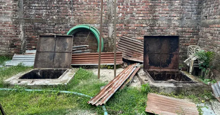 মাটির নিচে রাখা জ্বালানি তেলের ট্যাঙ্ক